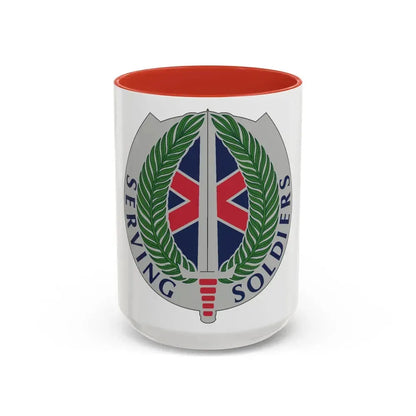 10 Personnel Command (U.S. Army) Accent Coffee Mug 15oz Pink - Go Mug Yourself