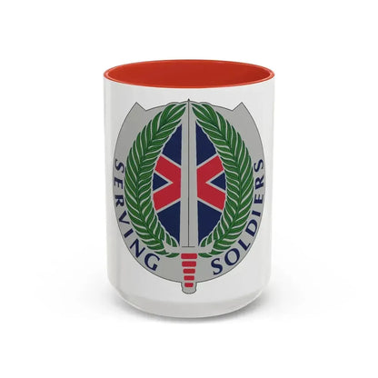 10 Personnel Command (U.S. Army) Accent Coffee Mug 15oz Pink - Go Mug Yourself