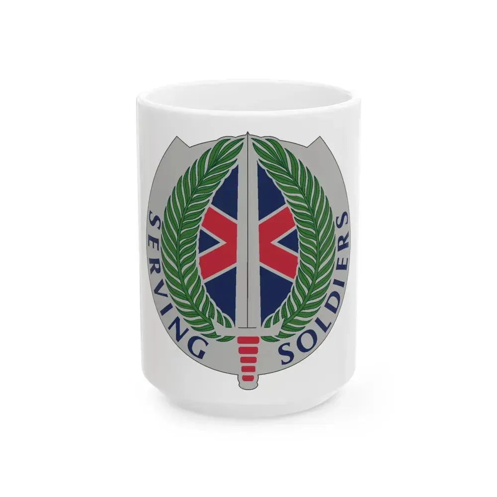 10 Personnel Command (U.S. Army) White Coffee Mug 15oz - Go Mug Yourself