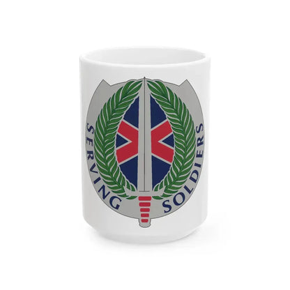 10 Personnel Command (U.S. Army) White Coffee Mug 15oz - Go Mug Yourself