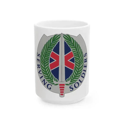 10 Personnel Command (U.S. Army) White Coffee Mug 15oz - Go Mug Yourself