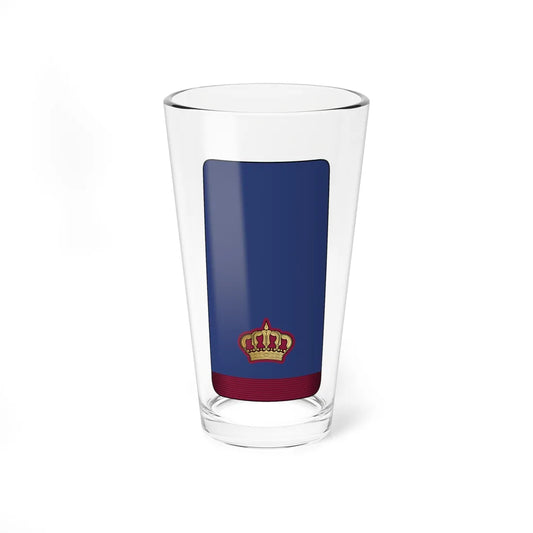 10. QEAF MAJ (Qatar) (Military Rank) Pint Glass 16oz 16oz - Go Mug Yourself