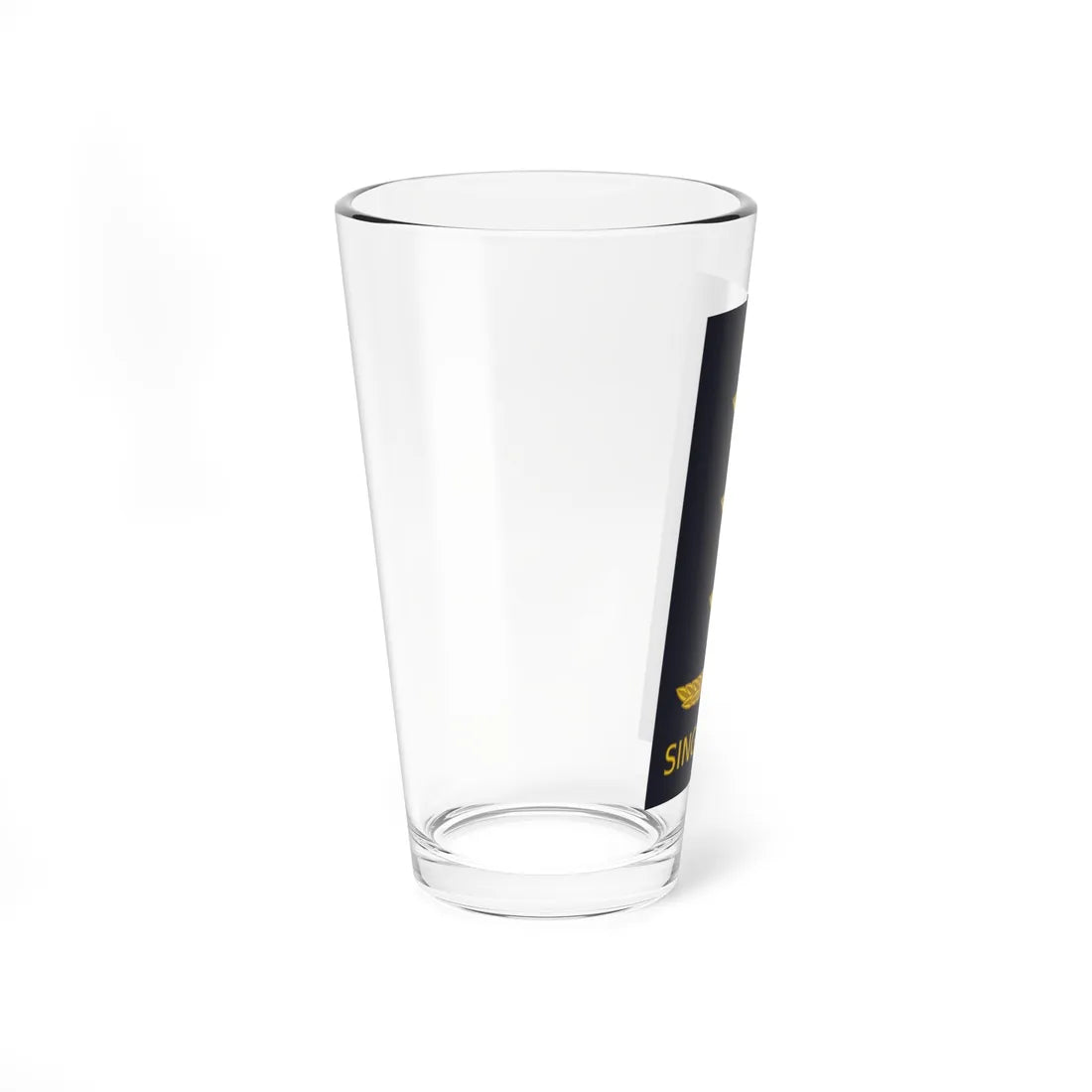 10 RSAF OF08 (Singapore) (Military Rank) Pint Glass 16oz - Go Mug Yourself