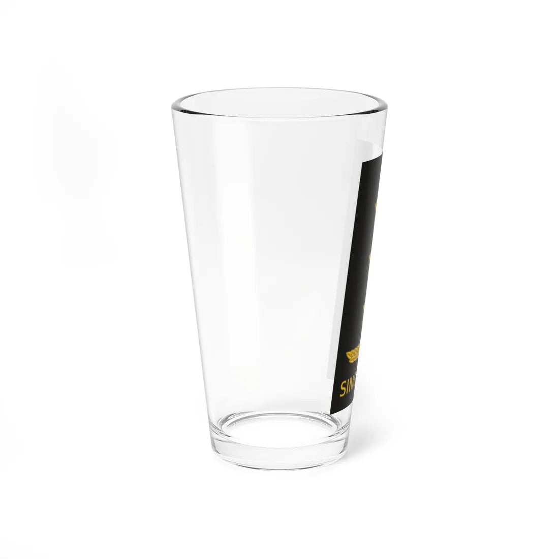 10 RSN OF08 (Singapore) (Military Rank) Pint Glass 16oz - Go Mug Yourself