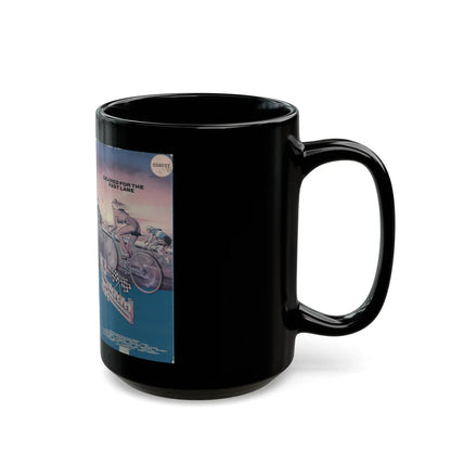 10 SPEED LIGHTNING VIDEO (VHS COVER) - Black Coffee Mug-Go Mug Yourself