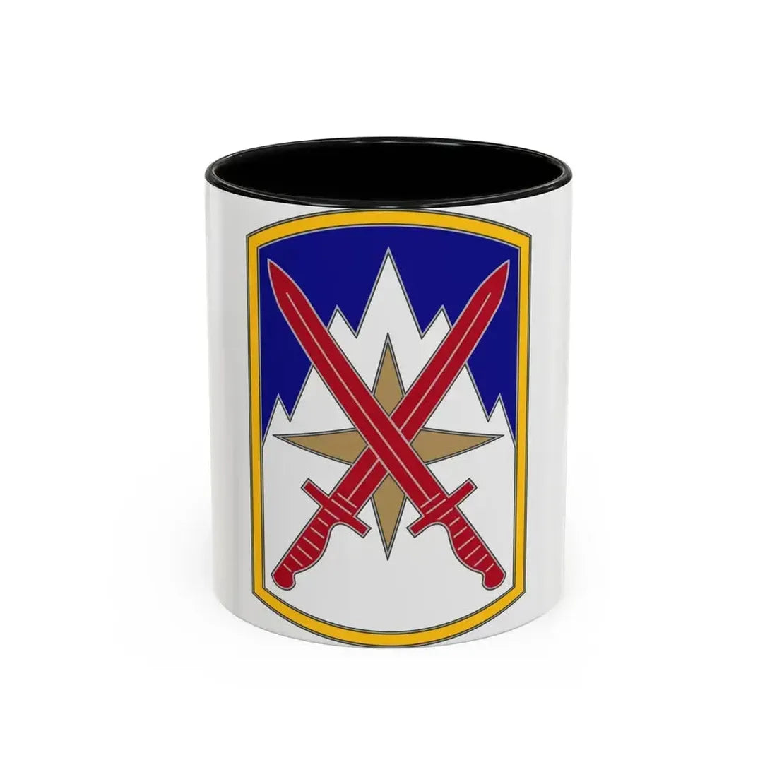 10 Sustainment Brigade (U.S. Army) Accent Coffee Mug 11oz Black - Go Mug Yourself