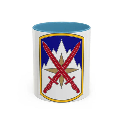 10 Sustainment Brigade (U.S. Army) Accent Coffee Mug 11oz Light Blue - Go Mug Yourself