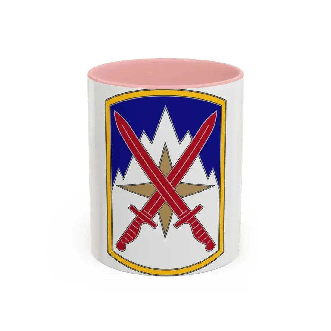 10 Sustainment Brigade (U.S. Army) Accent Coffee Mug 11oz Pink - Go Mug Yourself