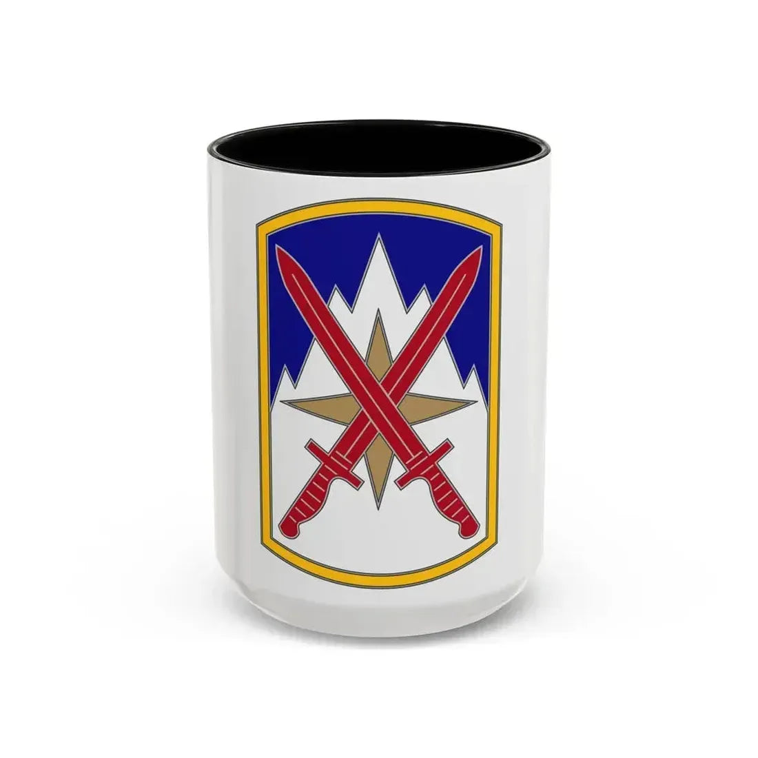 10 Sustainment Brigade (U.S. Army) Accent Coffee Mug 15oz Black - Go Mug Yourself