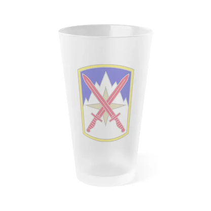 10 Sustainment Brigade (U.S. Army) Frosted Pint Glass 16oz Default Title - Go Mug Yourself