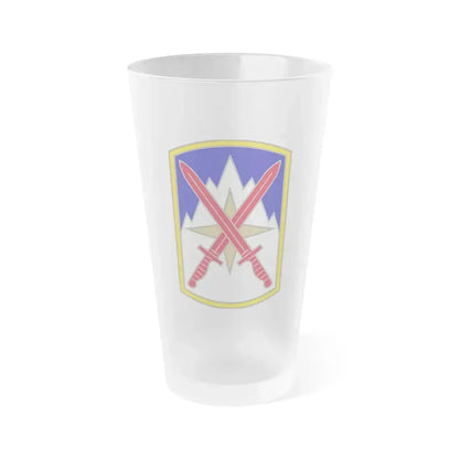 10 Sustainment Brigade (U.S. Army) Frosted Pint Glass 16oz Default Title - Go Mug Yourself