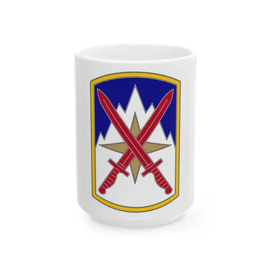 10 Sustainment Brigade (U.S. Army) White Coffee Mug 15oz - Go Mug Yourself