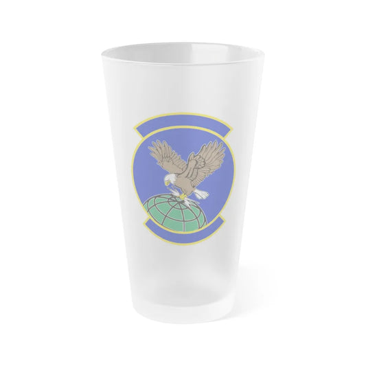 100 Aircraft Maintenance Squadron USAFE (U.S. Air Force) Frosted Pint Glass 16oz-16oz-Frosted-Go Mug Yourself