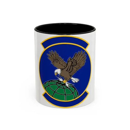 100 Aircraft Maintenance Squadron USAFE (U.S. Air Force) Accent Coffee Mug 11oz Black - Go Mug Yourself