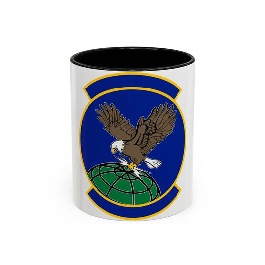 100 Aircraft Maintenance Squadron USAFE (U.S. Air Force) Accent Coffee Mug 11oz Black - Go Mug Yourself