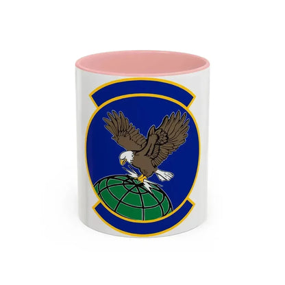 100 Aircraft Maintenance Squadron USAFE (U.S. Air Force) Accent Coffee Mug 11oz Pink - Go Mug Yourself