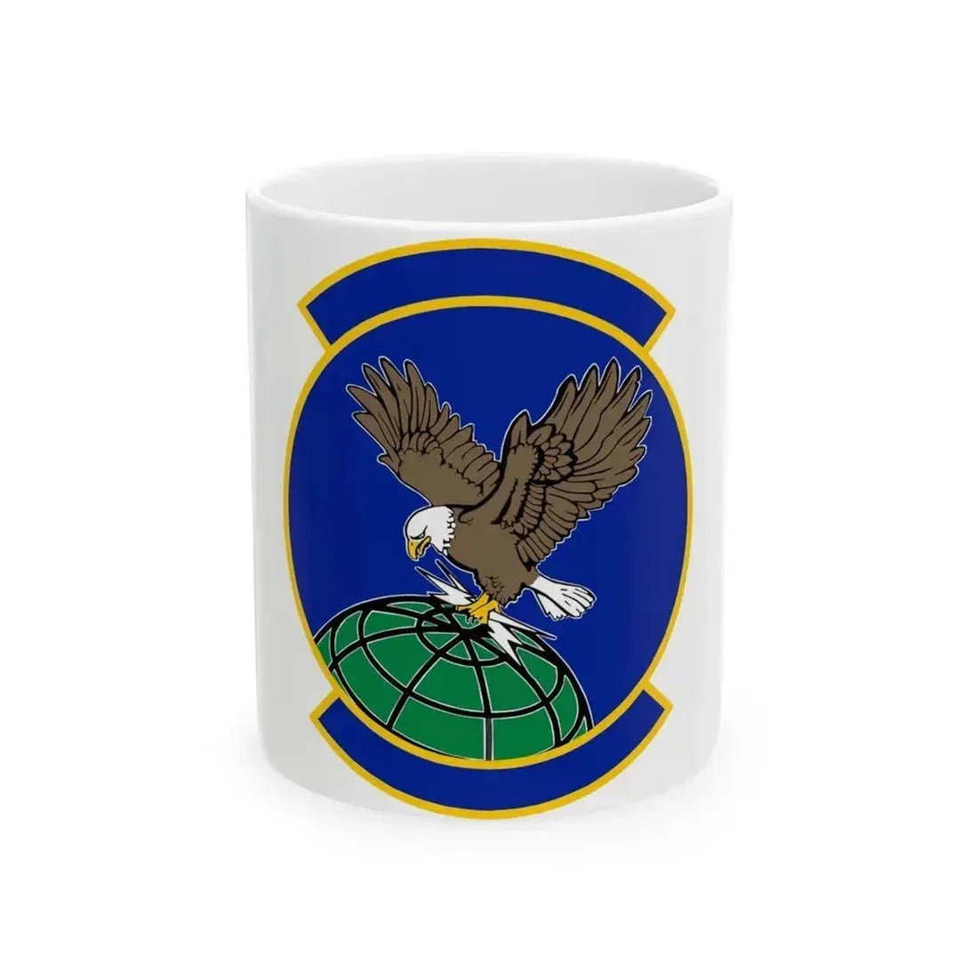 100 Aircraft Maintenance Squadron USAFE (U.S. Air Force) White Coffee Mug 11oz - Go Mug Yourself
