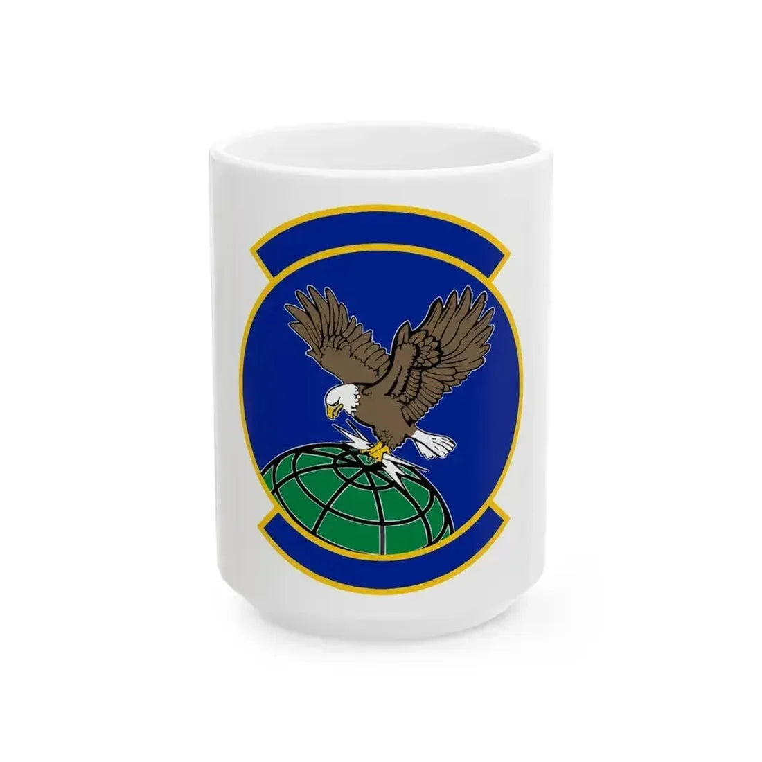 100 Aircraft Maintenance Squadron USAFE (U.S. Air Force) White Coffee Mug 15oz - Go Mug Yourself
