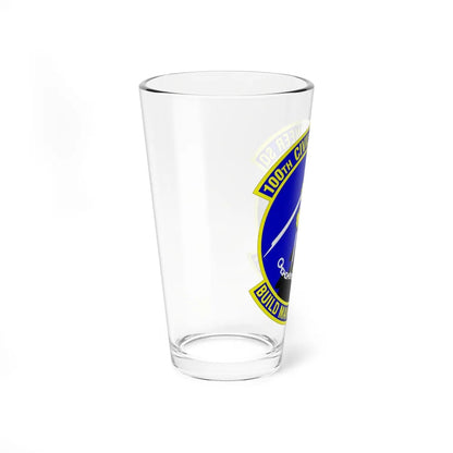 100 Civil Engineer Squadron USAFE (U.S. Air Force) Pint Glass 16oz-Go Mug Yourself