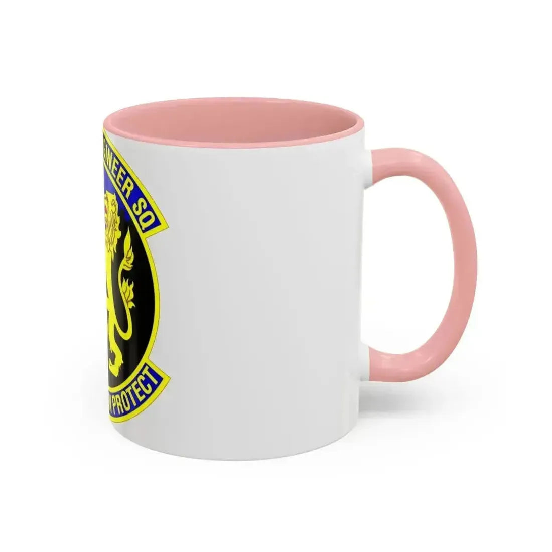 100 Civil Engineer Squadron USAFE (U.S. Air Force) Accent Coffee Mug - Go Mug Yourself