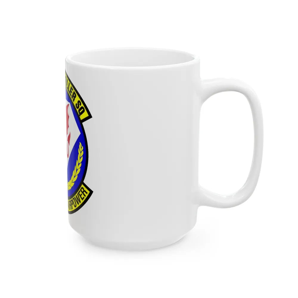 100 Comptroller Squadron USAFE (U.S. Air Force) White Coffee Mug-Go Mug Yourself