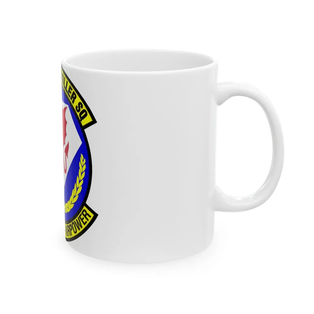 100 Comptroller Squadron USAFE (U.S. Air Force) White Coffee Mug-Go Mug Yourself