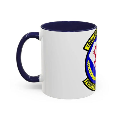 100 Comptroller Squadron USAFE (U.S. Air Force) Accent Coffee Mug - Go Mug Yourself