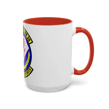 100 Comptroller Squadron USAFE (U.S. Air Force) Accent Coffee Mug - Go Mug Yourself