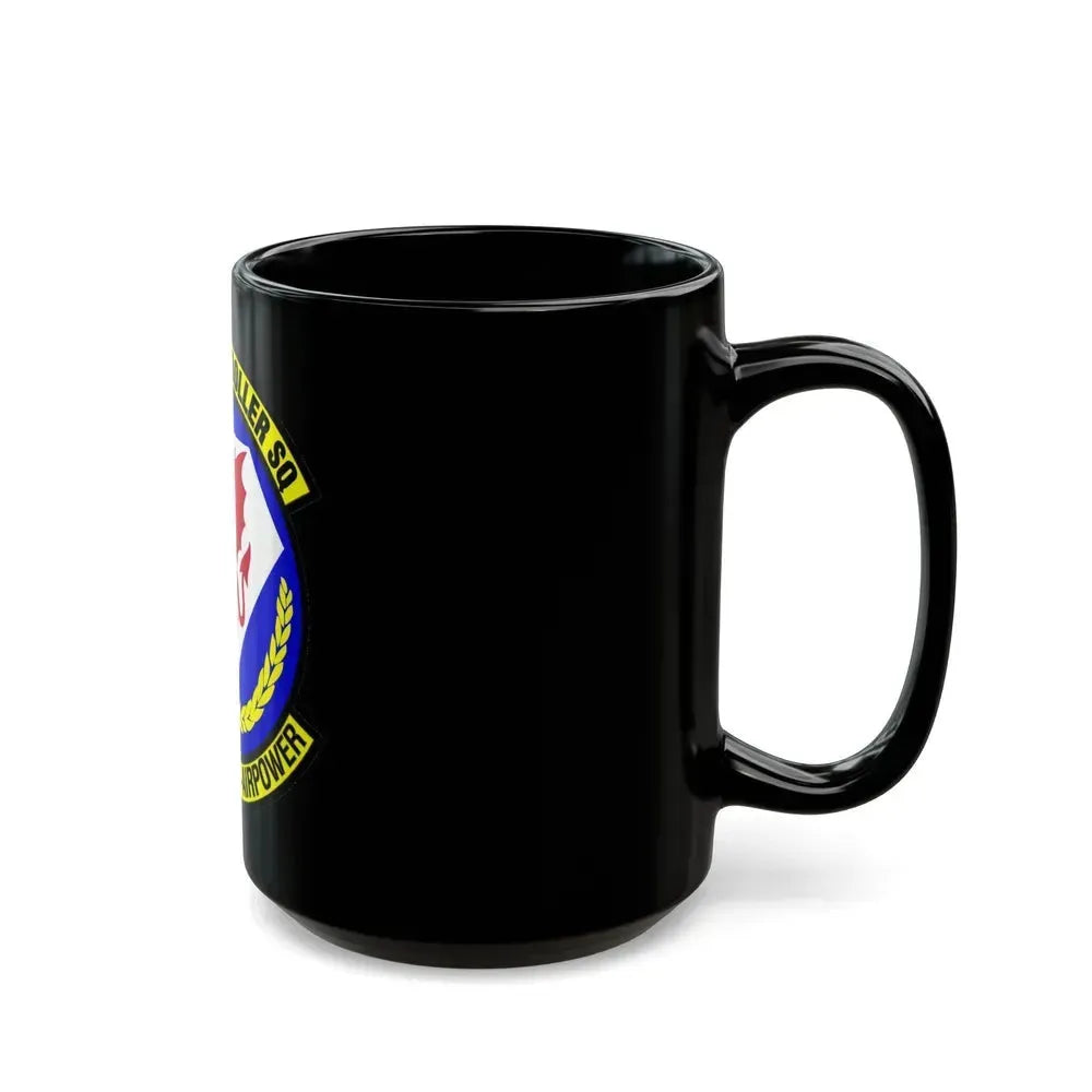 100 Comptroller Squadron USAFE (U.S. Air Force) Black Coffee Mug - Go Mug Yourself