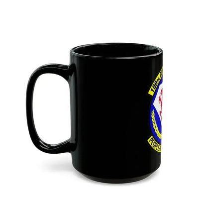 100 Comptroller Squadron USAFE (U.S. Air Force) Black Coffee Mug - Go Mug Yourself