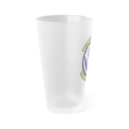 100 Comptroller Squadron USAFE (U.S. Air Force) Frosted Pint Glass 16oz - Go Mug Yourself