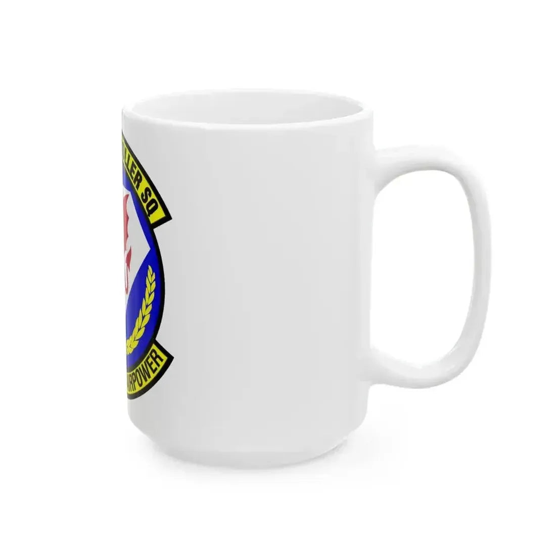 100 Comptroller Squadron USAFE (U.S. Air Force) White Coffee Mug - Go Mug Yourself