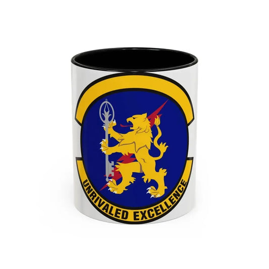 100 Logistics Readiness Squadron USAFE (U.S. Air Force) Accent Coffee Mug 11oz Black - Go Mug Yourself