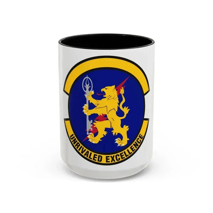 100 Logistics Readiness Squadron USAFE (U.S. Air Force) Accent Coffee Mug 15oz Black - Go Mug Yourself