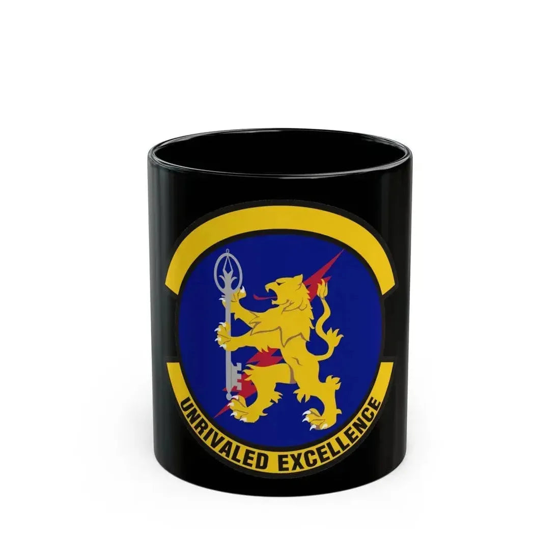 100 Logistics Readiness Squadron USAFE (U.S. Air Force) Black Coffee Mug 11oz - Go Mug Yourself