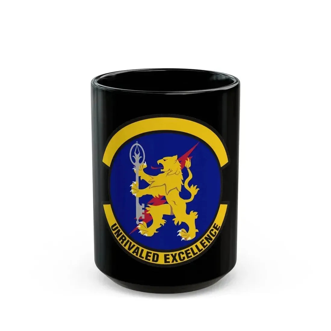 100 Logistics Readiness Squadron USAFE (U.S. Air Force) Black Coffee Mug 15oz - Go Mug Yourself