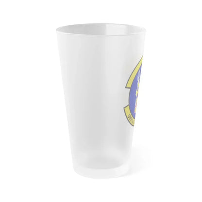 100 Logistics Readiness Squadron USAFE (U.S. Air Force) Frosted Pint Glass 16oz - Go Mug Yourself