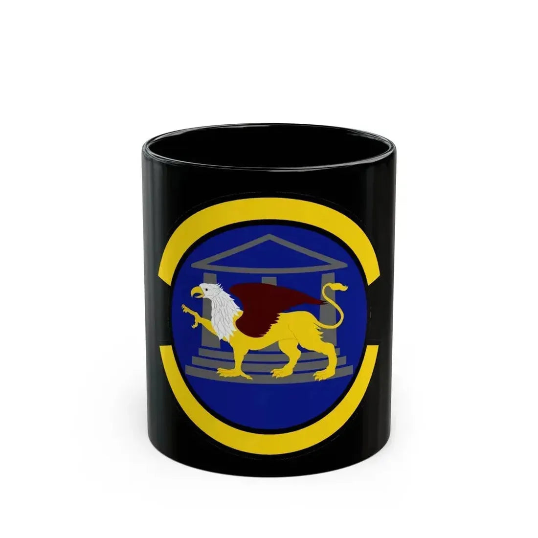 100 Maintenance Operations Squadron USAFE (U.S. Air Force) Black Coffee Mug 11oz - Go Mug Yourself