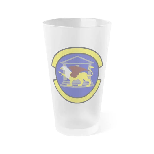 100 Maintenance Operations Squadron USAFE (U.S. Air Force) Frosted Pint Glass 16oz 16oz Frosted - Go Mug Yourself