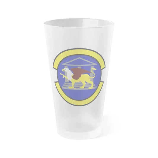 100 Maintenance Operations Squadron USAFE (U.S. Air Force) Frosted Pint Glass 16oz 16oz Frosted - Go Mug Yourself