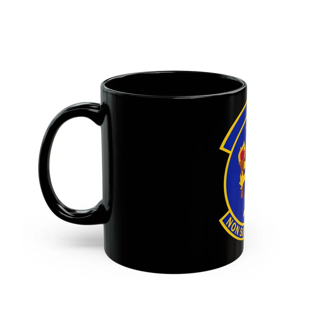 100 Operations Support Squadron USAFE (U.S. Air Force) Black Coffee Mug-Go Mug Yourself