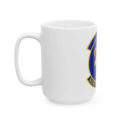 100 Operations Support Squadron USAFE (U.S. Air Force) White Coffee Mug-Go Mug Yourself