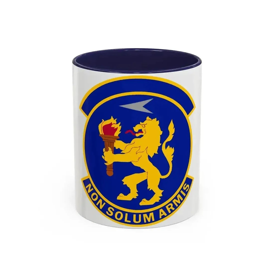 100 Operations Support Squadron USAFE (U.S. Air Force) Accent Coffee Mug 11oz Navy - Go Mug Yourself