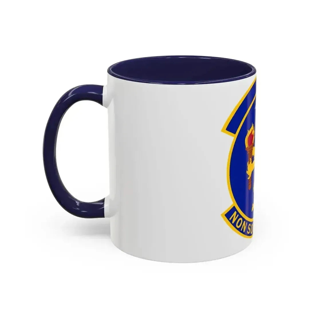100 Operations Support Squadron USAFE (U.S. Air Force) Accent Coffee Mug - Go Mug Yourself
