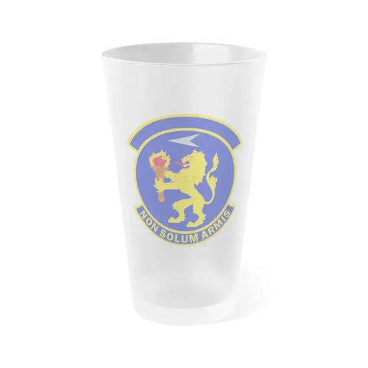 100 Operations Support Squadron USAFE (U.S. Air Force) Frosted Pint Glass 16oz 16oz Frosted - Go Mug Yourself