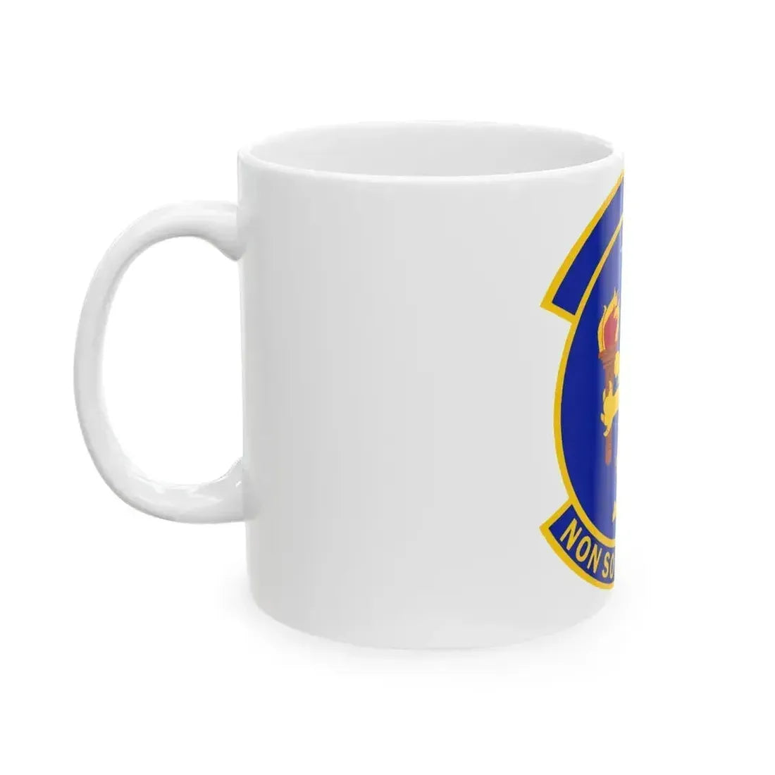 100 Operations Support Squadron USAFE (U.S. Air Force) White Coffee Mug - Go Mug Yourself