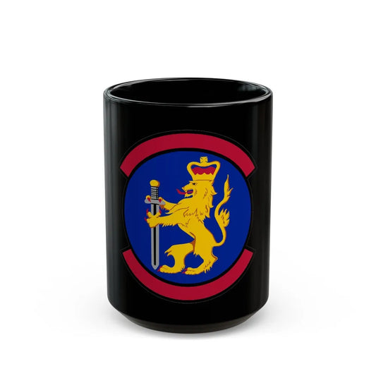 100 Security Forces Squadron USAFE (U.S. Air Force) Black Coffee Mug-15oz-Go Mug Yourself