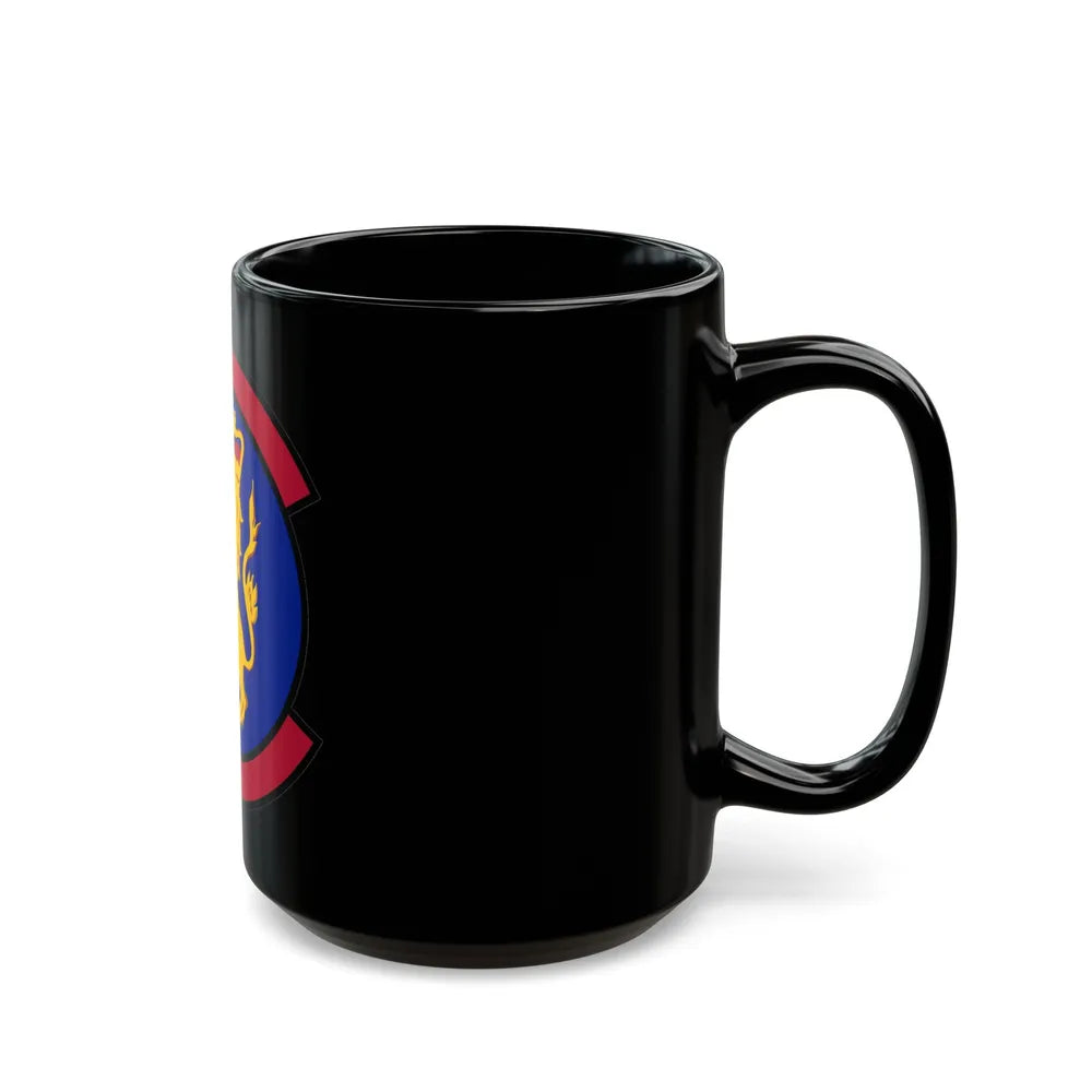 100 Security Forces Squadron USAFE (U.S. Air Force) Black Coffee Mug-Go Mug Yourself