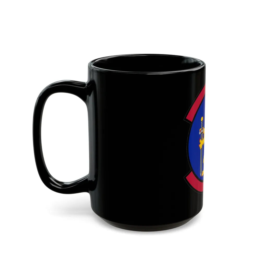 100 Security Forces Squadron USAFE (U.S. Air Force) Black Coffee Mug-Go Mug Yourself