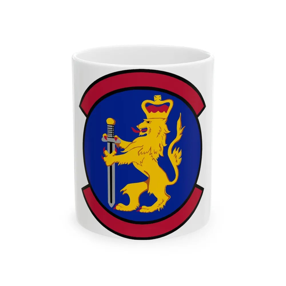 100 Security Forces Squadron USAFE (U.S. Air Force) White Coffee Mug-11oz-Go Mug Yourself